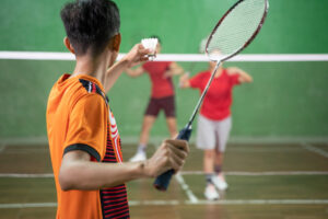 badminton player